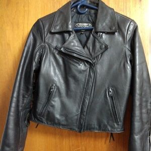 Ladies leather jacket